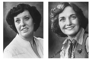 Betty Williams and Mairead Corrigan