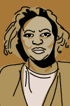 Toni Morrison, drawing
