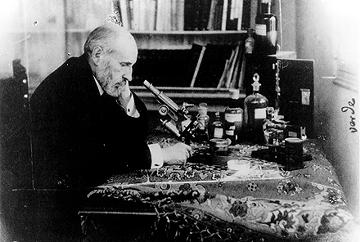 self-portrait of Cajal