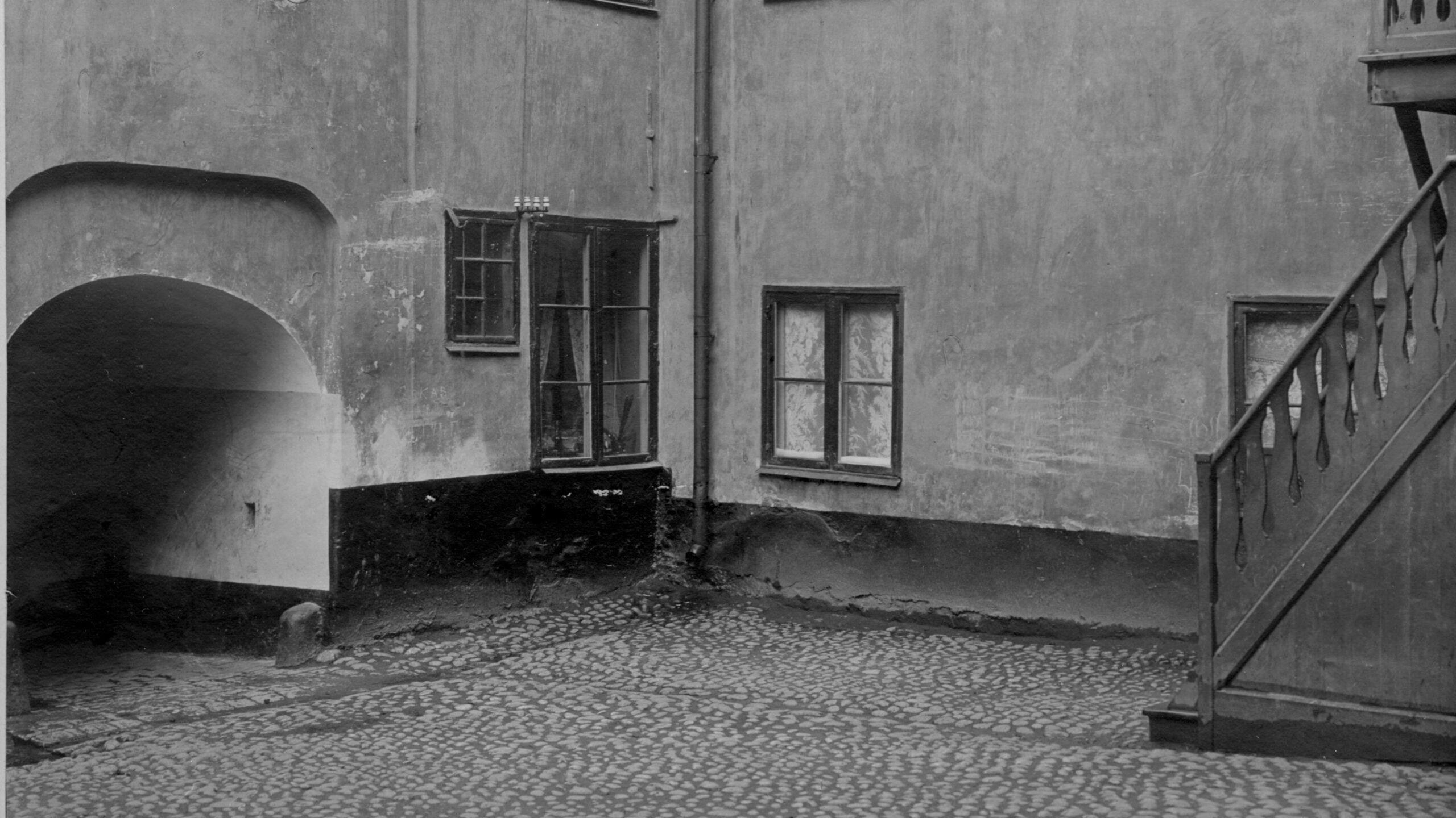 Alfred's birth place in Stockholm, Sweden