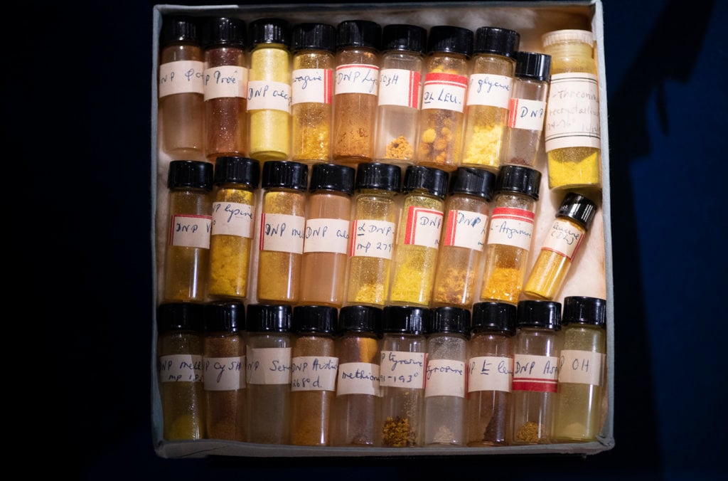 Frederick Sanger Calibration catalogue of amino acids (1)