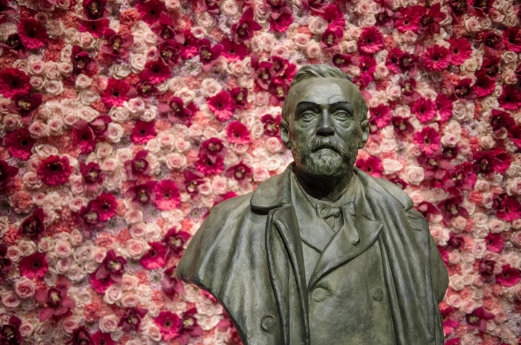 Flower decorations at the 2016 Nobel Prize award ceremony