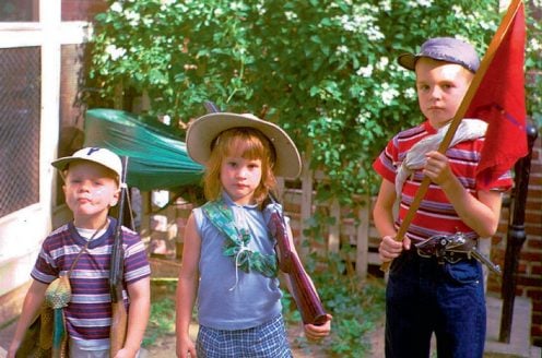 Eddy, Frances and Bill, 1961.