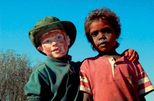 Joe and Australian friend