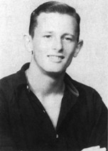 Alan in high school uniform