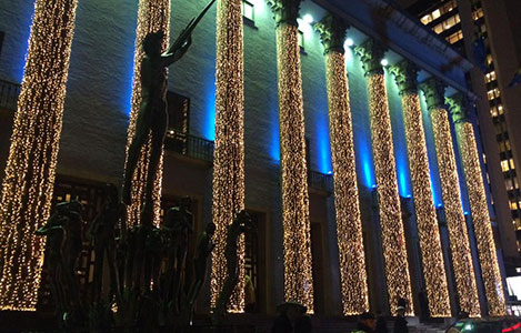 Outside Stockholm Concert Hall