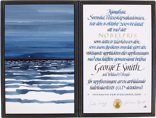 Nobel diploma