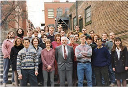 The research group at Birmingham c. 1995.